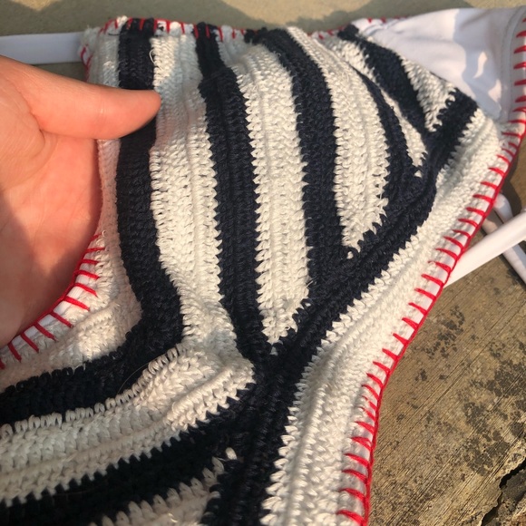 Knitted swim top - Picture 3 of 4